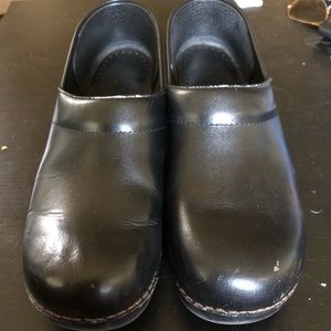Dansko Clogs all black